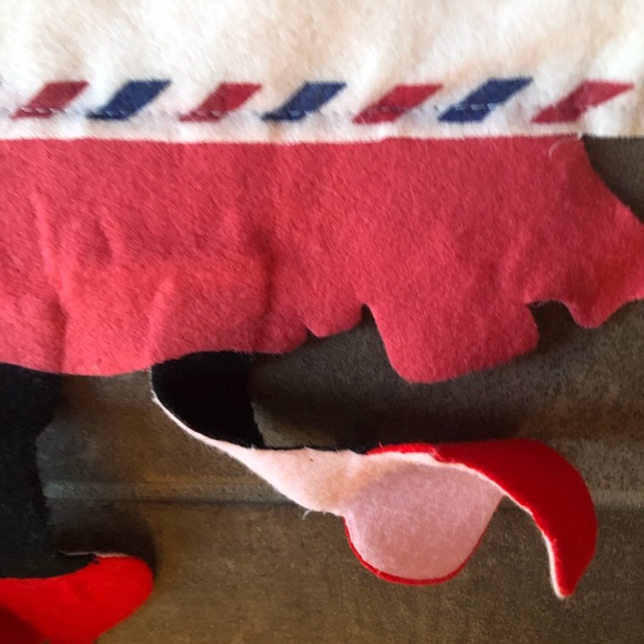 Vintage Woolkin Disney felt holiday mail holders - Picture 2 of 7